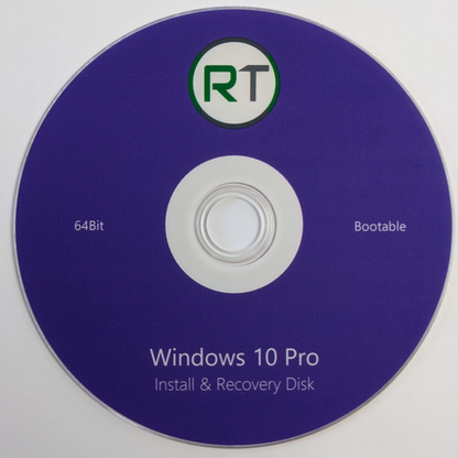 Windows 10 Pro Installation & Recovery Disk